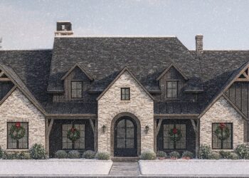 4,032 Sq Ft Craftsman Home – 4 Beds, 4.5 Baths & 3-Car Garage (Plan 7983-00065)