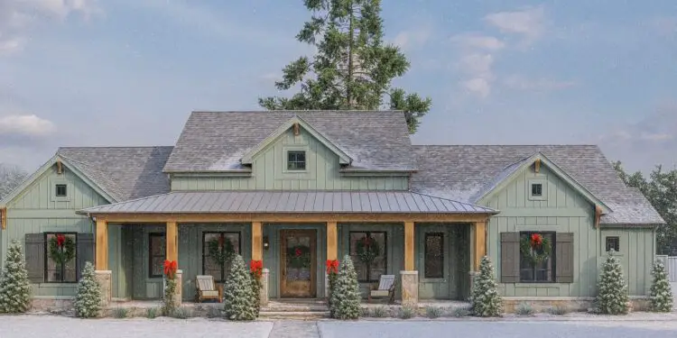 2,716 Sq Ft Modern Farmhouse – 3 Bedrooms, 3.5 Baths, Split Layout & 3-Car Garage
