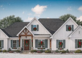 Craftsman House Plan – 2,358 sq ft, 3 Bedrooms, 2½ Bathrooms