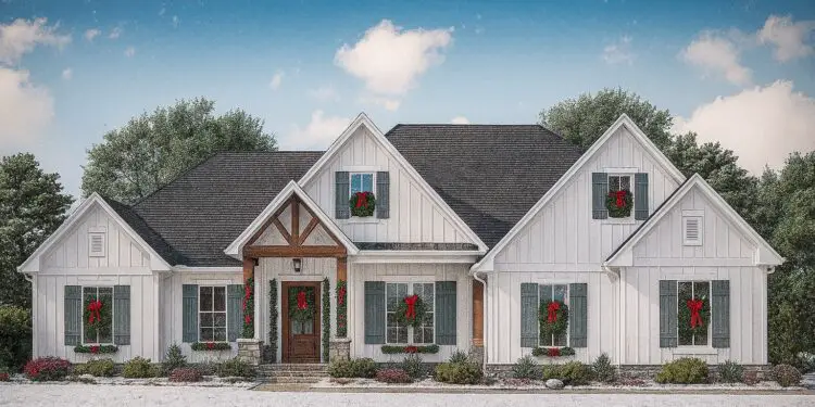 Craftsman House Plan – 2,358 sq ft, 3 Bedrooms, 2½ Bathrooms