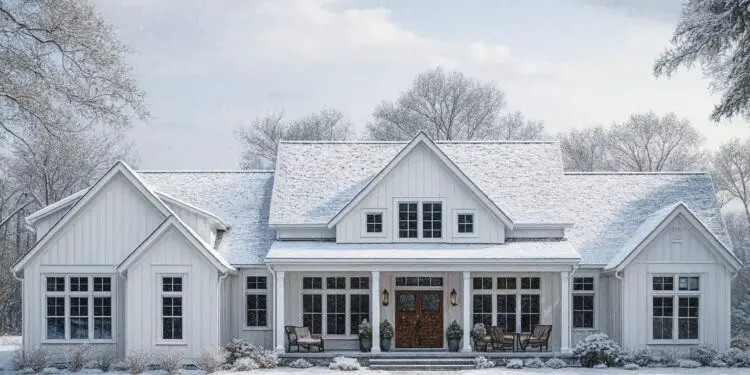 Modern Farmhouse Plan with Bonus Room – 3,109 sq ft, 4 Bedrooms, 3½ Bathrooms
