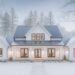 Modern Farmhouse Plan with Outdoor Kitchen – 3,003 sq ft, 4 Bedrooms, 4½ Bathrooms