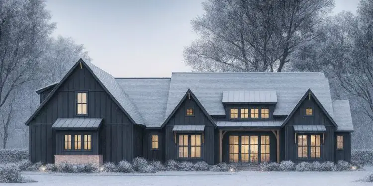 Modern Farmhouse Plan – 2,578 sq ft, 4 Bedrooms, 2½ Bathrooms