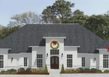 Contemporary House Plan – 5,038 sq ft, 5 Bedrooms, 5½ Bathrooms