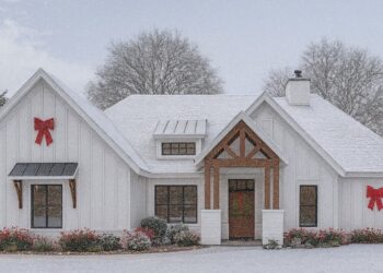 Modern Farmhouse Plan – 2,812 sq ft, 4–5 Bedrooms, 3 Bathrooms