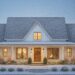 Symmetrical 4-Bed Modern Farmhouse Plan – 3,292 sq ft, 4 Bedrooms, 3.5 Bathrooms