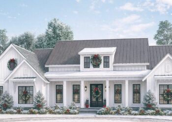 Open-Concept Farmhouse with Bonus Over Garage – 2,728 sq ft + Bonus, 4–5 Bedrooms, 3.5–4.5 Bathrooms
