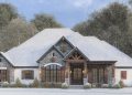 4-Bed French Country House Plan with Vaulted Ceiling & Bonus Room – 2,537 sq ft (+ 602 sq ft bonus), 3–5 Bedrooms, 2.5–3.5 Bathrooms