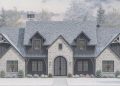 Transitional House Plan with Perfect Symmetry & Bonus Expansion – 4,032 sq ft, 4 Bedrooms, 4.5 Bathrooms, 3-Car Garage (Plan 818112JSS)