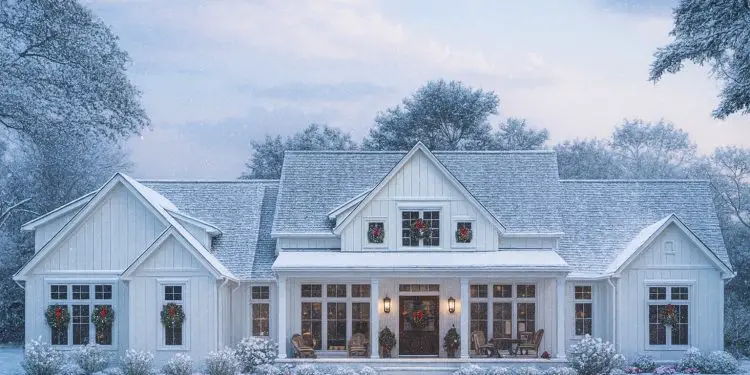 Modern Farmhouse with Bonus Room Above – ~3,109 sq ft, 4 Bedrooms, 3.5 Bathrooms, 2-Car Garage