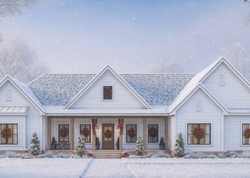 Modern Farmhouse – ~2,060 sq ft, 3 Bedrooms, 3 Bathrooms, Compact & Cozy Living