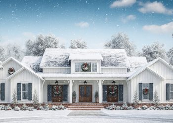 Modern Farmhouse – ~3,076 sq ft, 4 Bedrooms, 3.5 Bathrooms, 2-Car Garage