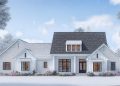 Modern Farmhouse with Southern Flair – ~3,071 sq ft, 3–4 Bedrooms, 4.5 Bathrooms, 3-Car Garage