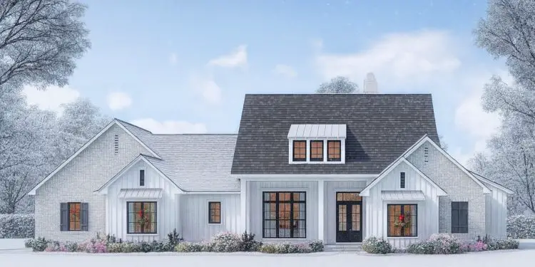 Modern Farmhouse with Southern Flair – ~3,071 sq ft, 3–4 Bedrooms, 4.5 Bathrooms, 3-Car Garage