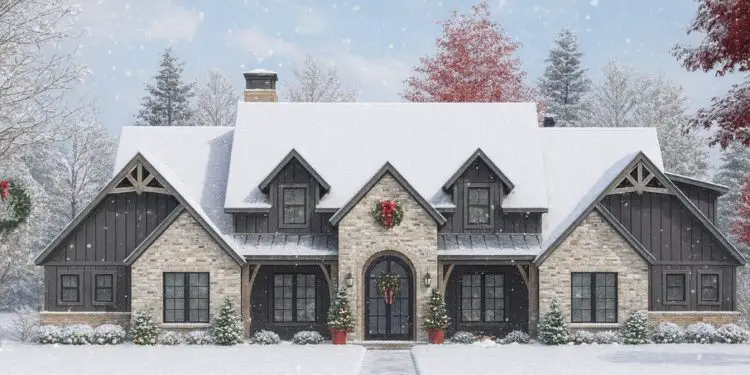 Spacious One-Story Modern Farmhouse – ~4,032 sq ft, 4 Bedrooms, 4 Bathrooms, 3-Car Garage