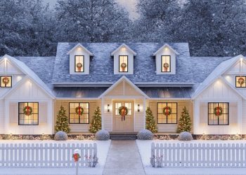 Modern Farmhouse with Home Office – ~3,345 sq ft, 4 Bedrooms, 3.5 Bathrooms, 3-Car Garage