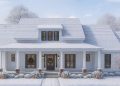 Modern Farmhouse with Vaulted Rear Porch – ~2,815 sq ft, 4 Bedrooms, 3 Bathrooms, 3-Car Garage