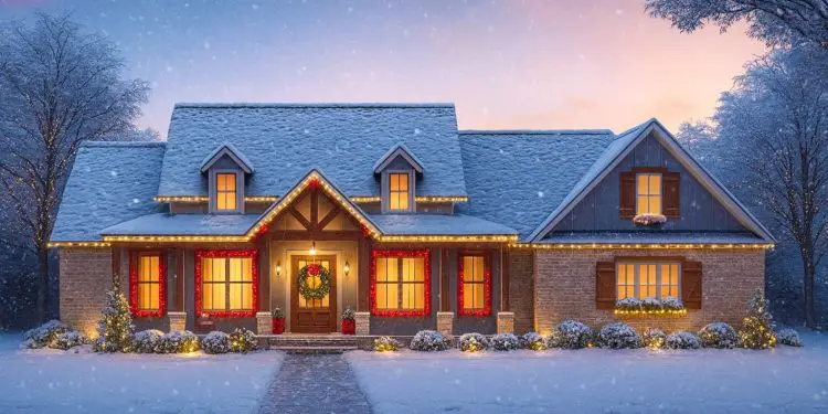 New American Farmhouse with Brick & Board-and-Batten – ~2,290 sq ft, 3–4 Bedrooms, 2.5–3.5 Bathrooms