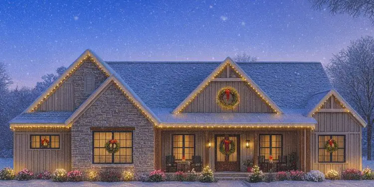 Modern Farmhouse – ~2,492 sq ft, 4 Bedrooms, 3.5 Bathrooms, 2-3 Car Garage