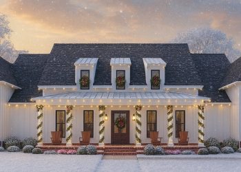 Modern Farmhouse – ~2,986 sq ft, 4 Bedrooms, 3.5 Bathrooms, 3-Car Garage