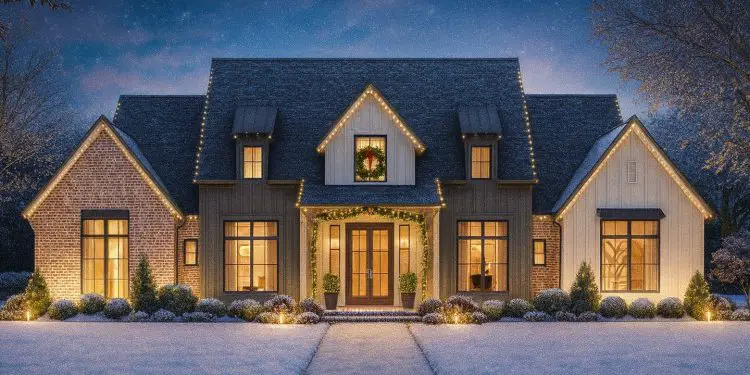 Spacious Modern Farmhouse with Dormers and Glass Views – 3,229 Sq Ft, 4 Bedrooms, 3.5 Baths