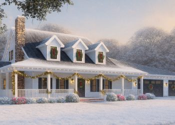 Modern Farmhouse – ~3,416 sq ft, 4 Bedrooms, 4 Bathrooms, 3-4-Car Garage