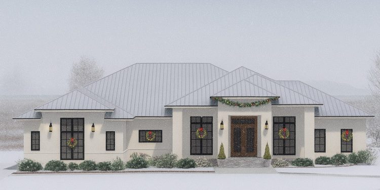 4-Bedroom Transitional Home with 3-Car Side Garage – 3,046 Sq Ft of Balanced, Family-Focused Living