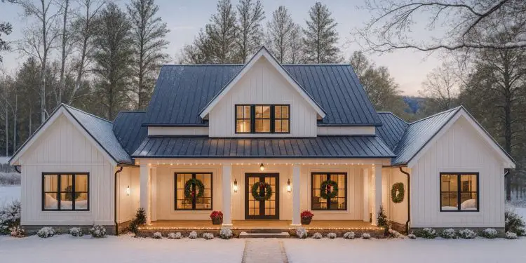 Modern Farmhouse with Outdoor Kitchen – 3,003 Sq Ft of Relaxed, Entertainer-Friendly Living