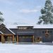 New American Barndominium with Outdoor Fireplace & Oversized RV Garage – ~2,631 sq ft, 4 Bedrooms, 2.5 Bathrooms, 4-Car Garage