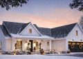 Modern Farmhouse Plan – ~1,843 sq ft, 4 Bedrooms, 2 Bathrooms, 2-Car Garage