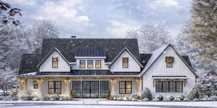 Modern Farmhouse with Home Office and Laundry Access from Master Suite – ~3,254 sq ft, 4 Bedrooms, 4.5 Bathrooms, 3-Car Garage