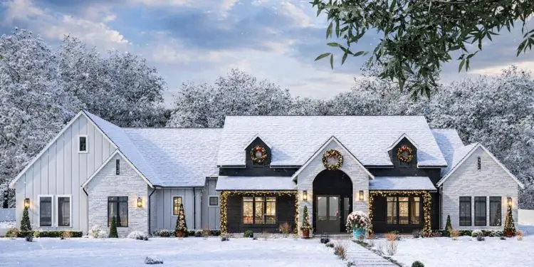 Transitional Farmhouse with Large Games Room – ~4,187 sq ft, 4 Bedrooms, 4.5 Bathrooms, 3-Car Garage