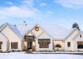 New American Ranch-Style Home with Guest Suite and Office – ~4,683 sq ft, 5 Bedrooms, 5.5+ Bathrooms, 3-Car Garage