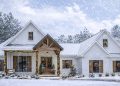 French Country House Plan – ~2,373 sq ft, 4–5 Bedrooms, 2.5 Bathrooms, 2–3 Car Garage