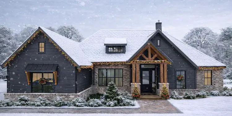 Craftsman Home Plan – ~2,812 sq ft, 4-5 Bedrooms, 3 Bathrooms, 3-Car Garage