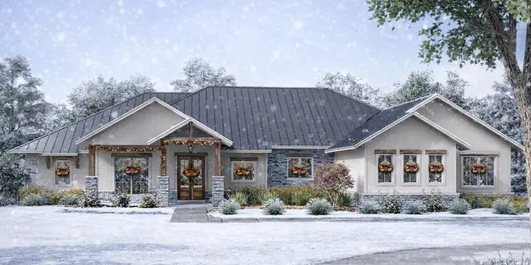 Modern Farmhouse Plan – ~2,974 sq ft, 3 Bedrooms, 3.5 Bathrooms, 3-Car Garage