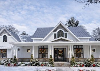 Modern Farmhouse with Two Bonus Rooms – ~2,787 sq ft, 3 Bedrooms, 2.5 Bathrooms, 2-Car Garage