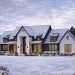 New American Style House Plan – ~3,877 sq ft, 4 Bedrooms, 3.5 Bathrooms, 3-Car Garage