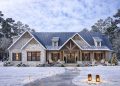 Modern Farmhouse Plan – ~2,694 sq ft, 4–5 Bedrooms, 3.5 Bathrooms, 2-Car Garage