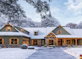 Gorgeous Craftsman House Plan with Private Master Suite – ~5,098 sq ft, 4 Bedrooms, 4 Bathrooms, 2-Car Garage