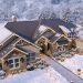 One-Level Craftsman Home Plan with Game and Media Rooms – ~4,420 sq ft, 4 Bedrooms, 4.5 Bathrooms, 3-Car Garage
