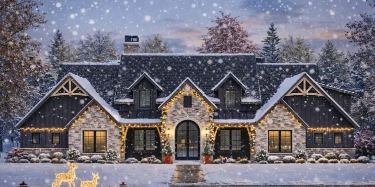 Transitional House Plan with Perfect Symmetry and Bonus Expansion – ~4,032 sq ft, 4 Bedrooms, 4.5 Bathrooms, 3-Car Garage