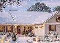 Charming Cottage House Plan – ~1,445 sq ft, 3 Bedrooms, 2 Bathrooms, 2-Car Garage