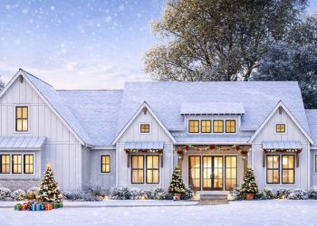 Modern Farmhouse Plan with Optionally Finished Bonus Room – ~2,578 sq ft, 4 Bedrooms, 2.5–3.5 Bathrooms, 2-Car Garage