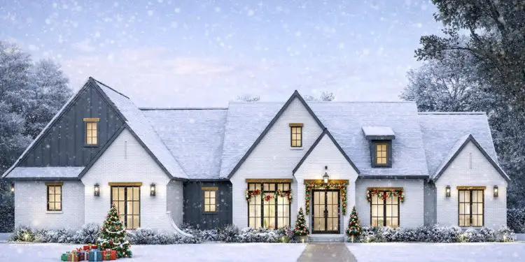 Modern French Country Home with Private Master Wing – 2,674 Sq Ft of Refined Comfort