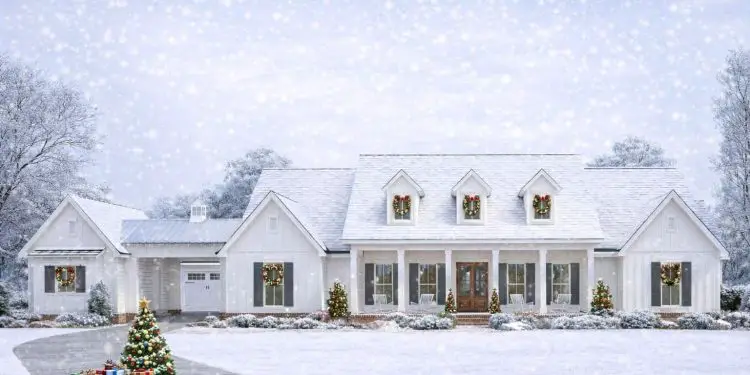 Country Classic House Plan with Porte Cochere & Accessible Motor Court – ~3,272 sq ft, 4 Bedrooms, 3.5 Bathrooms, 4-Car Garage