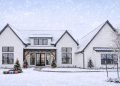 4-Bed Transitional Farmhouse Plan Under 2,900 sq ft with Vaulted Great Room – ~2,854 sq ft, 4 Bedrooms, 3.5 Bathrooms, 3-Car Garage