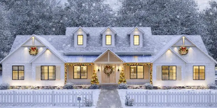 4-Bed Modern Farmhouse House Plan with Home Office – ~3,345 sq ft, 4 Bedrooms, 3.5 Bathrooms, 3-Car Garage