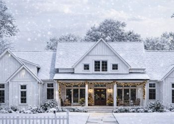 Modern Farmhouse Plan with Unfinished Bonus Room Above – ~3,109 sq ft, 4 Bedrooms, 3.5 Bathrooms, 2-Car Garage