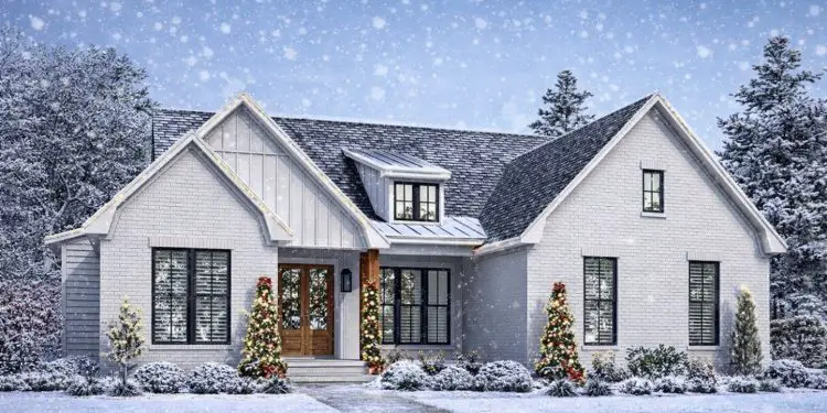 Transitional 4-Bedroom Modern Farmhouse with Vaulted Master Suite – 1,800 Sq Ft of Smart, Stylish Living